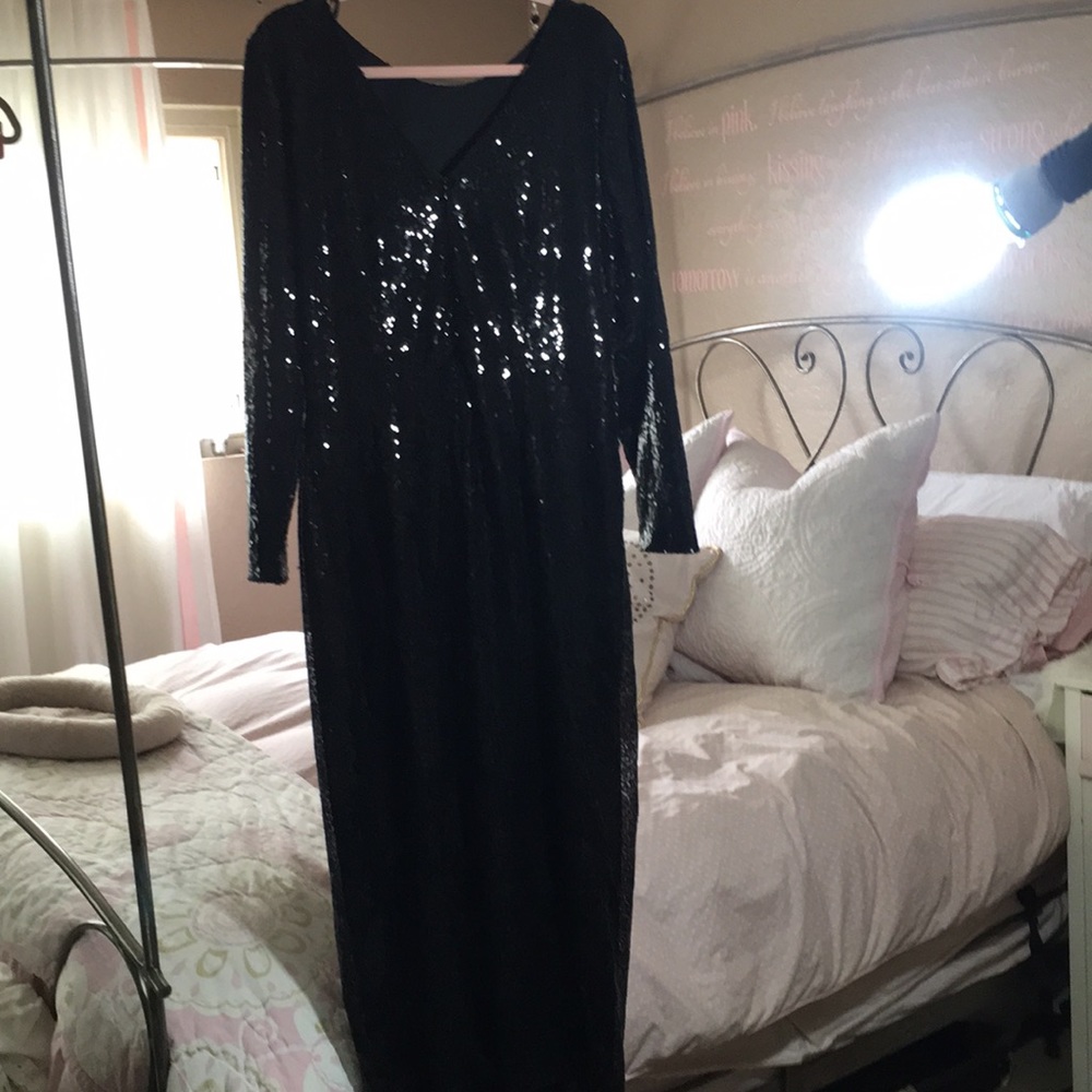 Full Length Sequin Gown